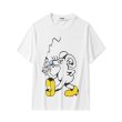 画像1: cheese mouse Oversize Unisex T-shirt　 チーズマウス プリント半袖Tシャツ オーバーサイズ ユニセックス 男女兼用 (1)