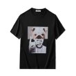 画像1: Dog head portrait Oversize Unisex T-shirt　 ドッグヘッド＆ポートレートプリント半袖Tシャツ オーバーサイズ ユニセックス 男女兼用 (1)