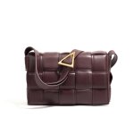 画像5: paragraph cloud bag lattice woven pillow bag hand  bag   レザーピロースクエアショルダーバッグ　クラッチバック (5)