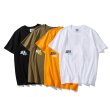 画像11: Short-sleeved T-shirt with back letter logo Oversize Unisex 　バックレターロゴ入り半袖Tシャツプリント半袖Tシャツ オーバーサイズ ユニセックス 男女兼用 (11)