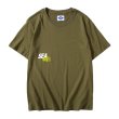 画像6: Short-sleeved T-shirt with back letter logo Oversize Unisex 　バックレターロゴ入り半袖Tシャツプリント半袖Tシャツ オーバーサイズ ユニセックス 男女兼用 (6)