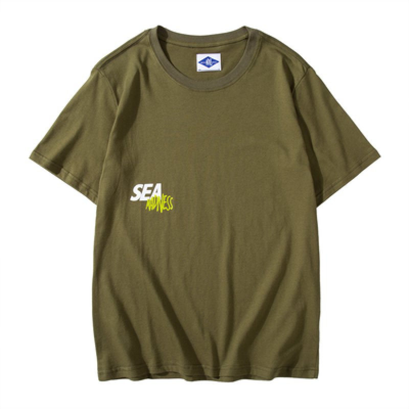 画像6: Short-sleeved T-shirt with back letter logo Oversize Unisex  バックレターロゴ入り半袖Tシャツプリント半袖Tシャツ オーバーサイズ ユニセックス 男女兼用 (6)