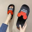 画像4: women's Mickey mouse flat sandals  slippers　 ミッキーマウスフラットサンダル　ミュール (4)