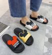 画像6: women's Mickey mouse flat sandals  slippers　 ミッキーマウスフラットサンダル　ミュール (6)