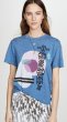 画像2: geometric color printed short-sleeved T-shirt 　　幾何学模様プリント半袖Tシャツ (2)