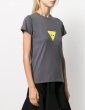 画像2: triangle yellow fox printed short-sleeved T-shirt 　　トライアングルイエローフォックスプリント半袖Tシャツ (2)