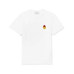 画像3:  smiley embroidered short-sleeved T-shirt  Unisex 　スマイリー刺繍半袖Tシャツ  ユニセックス 男女兼用 (3)