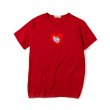 画像6: Tom & Jerry Short Sleeve Unisex T-shirt on Heart　ハートにトム＆ジェリー半袖ユニセックスTシャツユニセックス 男女兼用 (6)