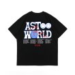画像1: Travis Scott Astroworld Tour bear print short-sleeved T-shirt　ワールドツアーベアプリント半袖Tシャツユニセックス 男女兼用 (1)