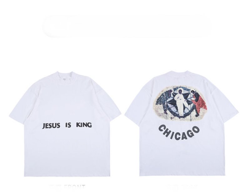 画像8: 　King Kanye T Shirt Short Sleeve Hipster Hip Hop Graphic T-Shirts　ヒップスターヒップホップグラフィックTシャツ　ユニセックス 男女兼用 (8)