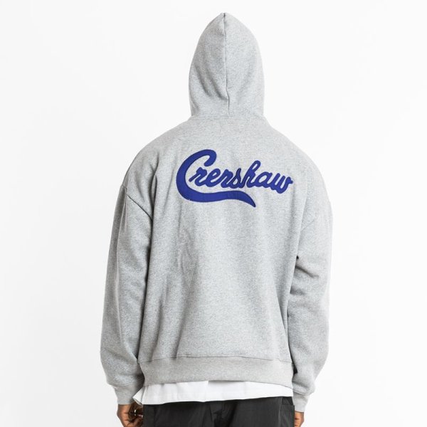 画像1: Men's Crenshaw Essentials logo Hoodie Parker sweatshirt  メンズ エッセンシャルズロゴ スウェットフーディーパーカー トレーナー　 (1)