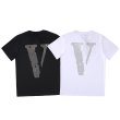 画像7: Rhinestone V logo short sleeve T-shirt　ラインストーンVロゴ半袖Tシャツ ユニセックス 男女兼用 (7)