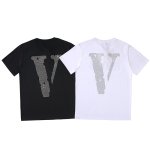 画像7: Rhinestone V logo short sleeve T-shirt　ラインストーンVロゴ半袖Tシャツ ユニセックス 男女兼用 (7)