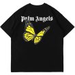 画像2: PA Angel Butterfly Letter Print t-shirt oversize men and women 　　エンジェルバタフライレタープリントオーバーサイズ半袖Tシャツ ユニセックス 男女兼用 (2)