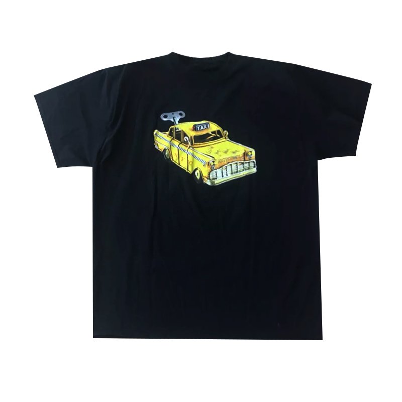 画像1: The new ASTROWORLD TRAVIS SCOTT Hip-hop New York tour taxi car short sleeve T-shirt TEE　　　　ニューヨークツアータクシーカー半袖Tシャツ ユニセックス 男女兼用 (1)