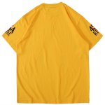画像3: trend loose letter smile face washed old cotton tee t-shirt oversize men and women 　　オールドスマイルプリントオーバーサイズ半袖Tシャツ ユニセックス 男女兼用 (3)