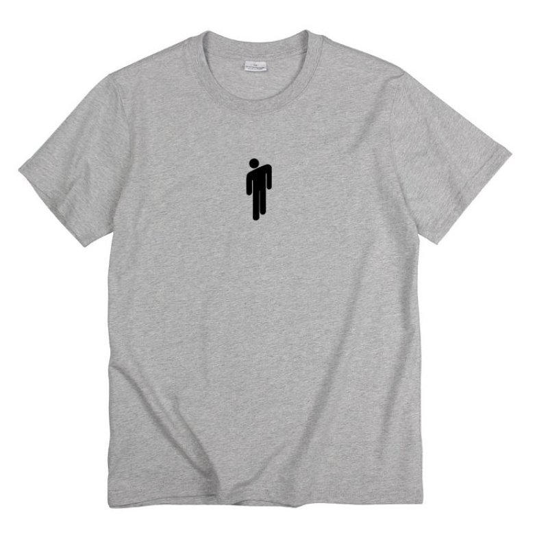 画像4: same rapper billie eilish t-shirt oversize men and women 　　オーバーサイズ半袖Tシャツ ユニセックス 男女兼用 (4)