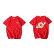 画像11:  Saturn planet donut print T-shirt　  サターン土星プリント半袖Tシャツ ユニセックス 男女兼用 (11)