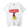 画像1: Red Box Logo Mickey Mouse T-shirt　　レッドボックスロゴミッキーマウス半袖Tシャツ ユニセックス 男女兼用 (1)