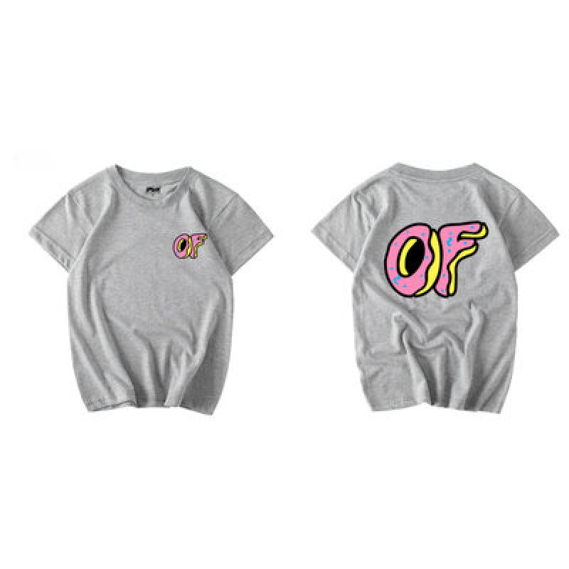 画像5: BBOY hip-hop BF wind skateboard OF donut men and women  round neck t   スケートボードOFドーナツ半袖Tシャツ ユニセックス 男女兼用 (5)