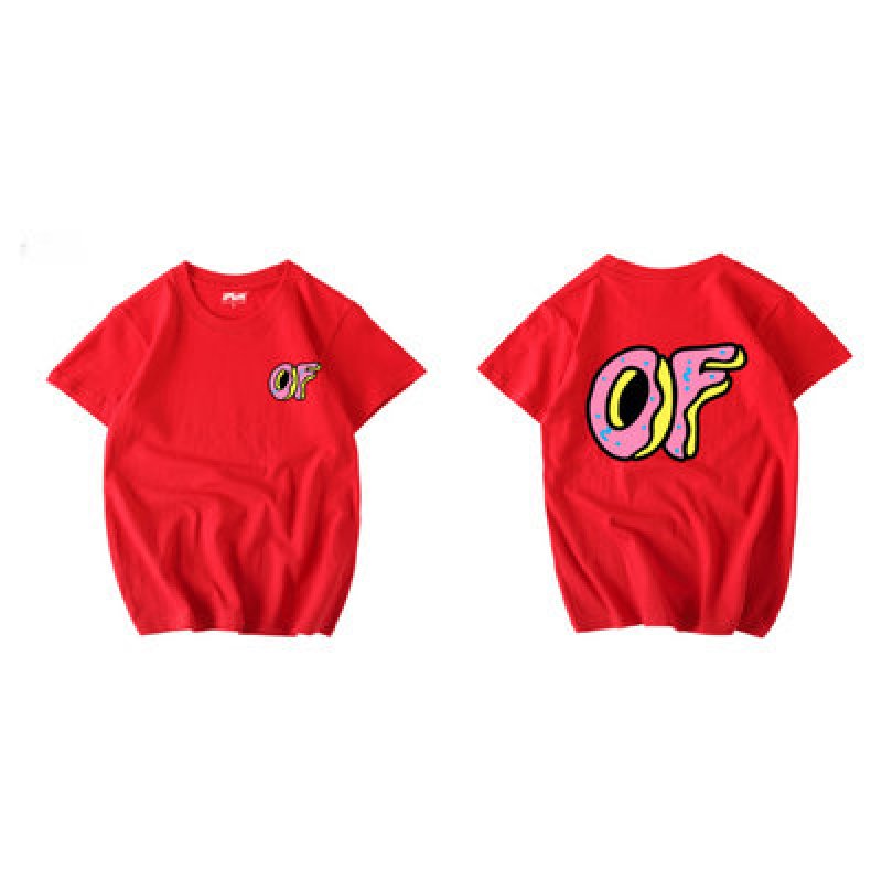 画像10: BBOY hip-hop BF wind skateboard OF donut men and women  round neck t   スケートボードOFドーナツ半袖Tシャツ ユニセックス 男女兼用 (10)