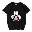 画像2: Bugs Bunny face round neck  t shirt men and women  バッグス・バニー バックスバニー半袖Tシャツ ユニセックス 男女兼用 ルーニー・テューンズ (2)