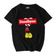 画像2: Red Box Logo Mickey Mouse T-shirt　　レッドボックスロゴミッキーマウス半袖Tシャツ ユニセックス 男女兼用 (2)