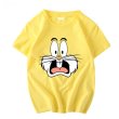 画像6: Bugs Bunny face round neck  t shirt men and women  バッグス・バニー バックスバニー半袖Tシャツ ユニセックス 男女兼用 ルーニー・テューンズ (6)