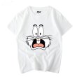 画像3: Bugs Bunny face round neck  t shirt men and women  バッグス・バニー バックスバニー半袖Tシャツ ユニセックス 男女兼用 ルーニー・テューンズ (3)