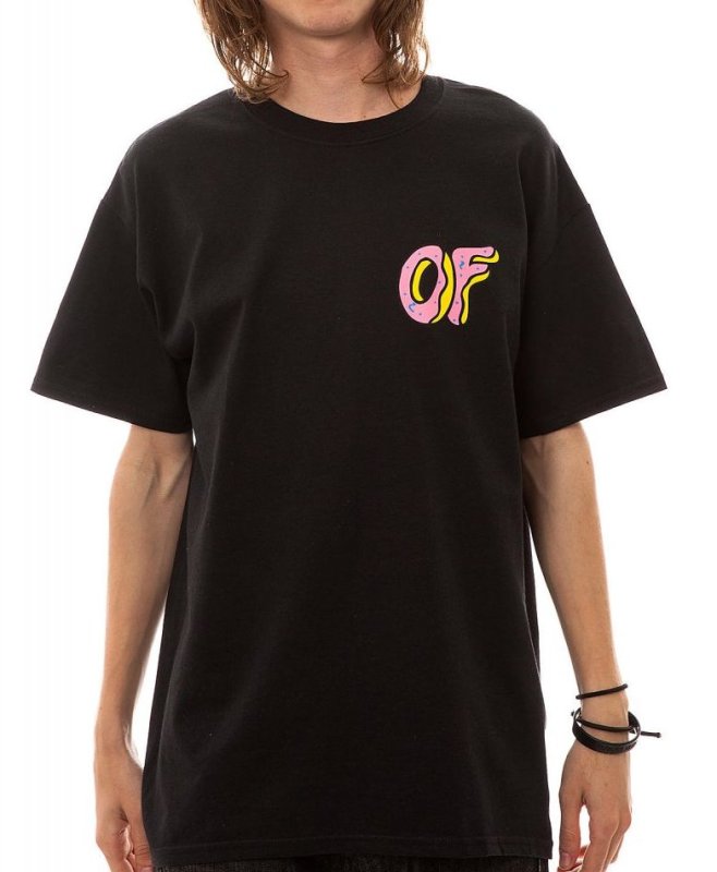 画像14: BBOY hip-hop BF wind skateboard OF donut men and women  round neck t   スケートボードOFドーナツ半袖Tシャツ ユニセックス 男女兼用 (14)