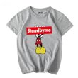 画像3: Red Box Logo Mickey Mouse T-shirt　　レッドボックスロゴミッキーマウス半袖Tシャツ ユニセックス 男女兼用 (3)