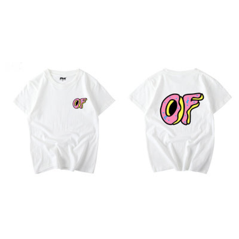 画像13: BBOY hip-hop BF wind skateboard OF donut men and women  round neck t   スケートボードOFドーナツ半袖Tシャツ ユニセックス 男女兼用 (13)