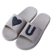 画像8: Women and men I LOVE& LOVE U logo couple shower sandals flip-flops slippers　 ハート付きシャワーサンダル　フリップフロップ　男女兼用 (8)