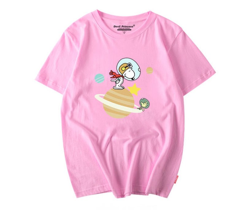 画像8: Snoopy & Woodstock Print T-shirt　ユニセックス 男女兼用 スヌーピー＆ウッドストックプリントTシャツ (8)
