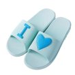 画像4: Women and men I LOVE& LOVE U logo couple shower sandals flip-flops slippers　 ハート付きシャワーサンダル　フリップフロップ　男女兼用 (4)