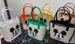 画像7: Mickey series bucket bag leather and canvas tote shoulder shopping bag　ミッキーマウス レザー＆キャンバス２WAYトートショルダーショッピングバッグ　 (7)