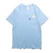 画像7: bergamot pocket middle finger cat  short sleeve T-shirt  men and women  ベルガモット ミドルフィンガーキャットオーバーサイズ半袖Tシャツ ユニセックス 男女兼用 (7)