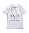 画像5: bergamot pocket middle finger cat  short sleeve T-shirt  men and women  ベルガモット ミドルフィンガーキャットオーバーサイズ半袖Tシャツ ユニセックス 男女兼用 (5)