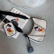 画像5: Mickey canvas bag shoulder Messenger bag　ミッキーマウスキャンバスショルダーメッセンジャーバッグ　 (5)