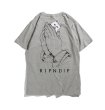 画像4: bergamot pocket middle finger cat  short sleeve T-shirt  men and women  ベルガモット ミドルフィンガーキャットオーバーサイズ半袖Tシャツ ユニセックス 男女兼用 (4)