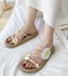 画像6: Women Little daisy thick bottom sandals and slippers shower sandals flip-flops slippers　リトルデイジー厚底サンダルシャワーサンダル　フリップフロップ　男女兼用 (6)