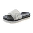 画像2: Women Pearl bottom sandals and slippers shower sandals flip-flops slippers　パール付き厚底サンダル シャワーサンダル　フリップフロップ　 (2)