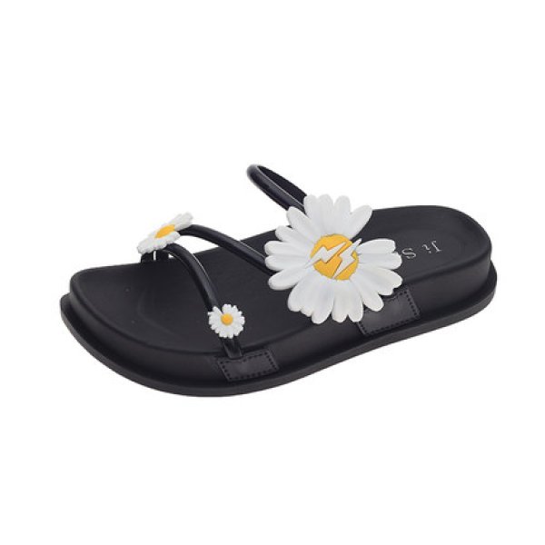 画像1: Women Little daisy thick bottom sandals and slippers shower sandals flip-flops slippers　リトルデイジー厚底サンダルシャワーサンダル　フリップフロップ　男女兼用 (1)