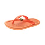 画像1: Women daisy ＆Smile fairy wind sponge cake thick bottom   sandals slippers  flip-flops slippers　デイジー&スマイルスポンジケーキ厚底フラットサンダル シャワーサンダル　フリップフロップ　 (1)
