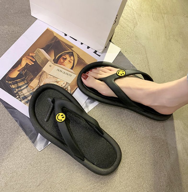 画像8: Women daisy &Smile fairy wind sponge cake thick bottom   sandals slippers  flip-flops slippers デイジー&スマイルスポンジケーキ厚底フラットサンダル シャワーサンダル フリップフロップ  (8)