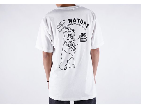 画像7: CAVEMPT NOT NSTURE bear  short sleeve T-shirt  men and women　CAVEMPT NOT NSTUREクマオーバーサイズ半袖Tシャツ ユニセックス 男女兼用 (7)