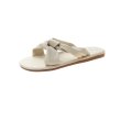 画像2: Women Flat daisy sandals slippers  flip-flops slippers　デイジーフラットサンダル シャワーサンダル　フリップフロップ　 (2)