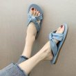 画像6: Women Flat daisy sandals slippers  flip-flops slippers　デイジーフラットサンダル シャワーサンダル　フリップフロップ　 (6)