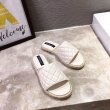 画像3: Women Quilted espadrilles sandals  slippers  flip-flops slippers　キルティングエスパドリーユサンダルフラットサンダル 　 (3)