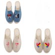 画像12: Women Mickey espadrilles flat sandals  slippers  slippers　ミッキーエスパドリーユフラットサンダル (12)